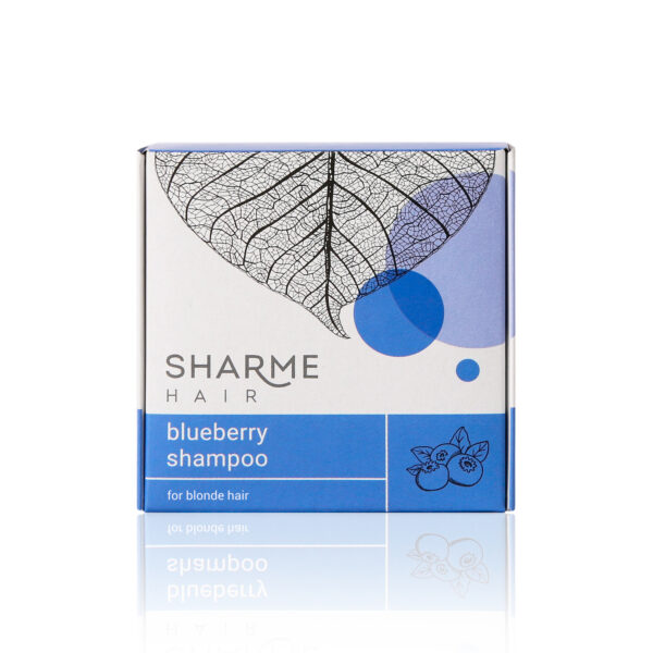 Sharme Hair Blueberry looduslik tahke šampoon mustika lõhnaga blondidele - Image 2